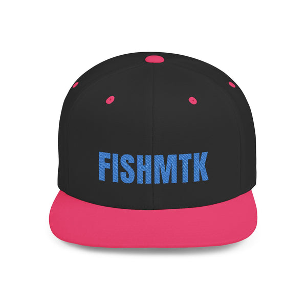 Flat Bill Snapback — White/Green